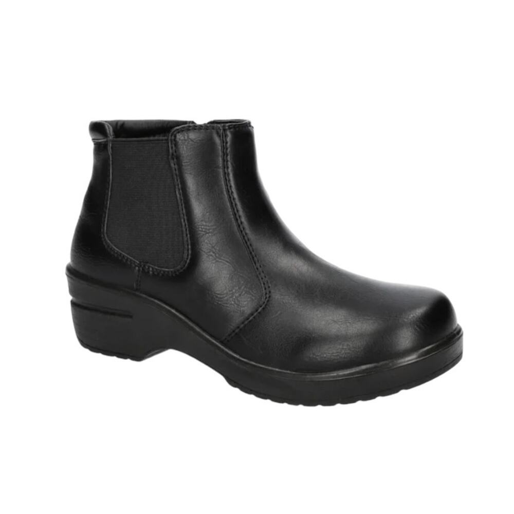 Easy Street Women's Rosario Chelsea Booties Black Size 5 1/2